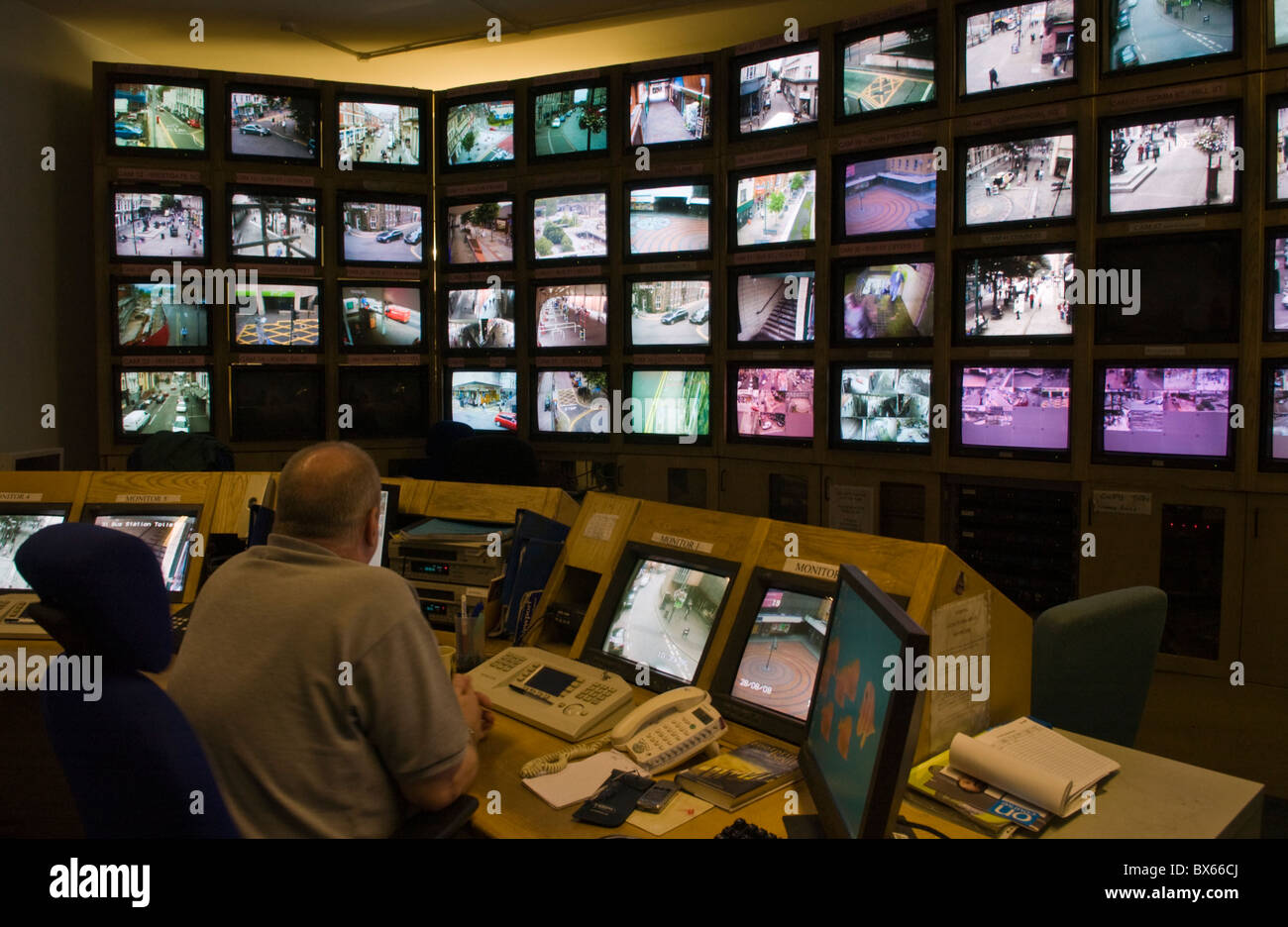 Cctv Control Room High Resolution Stock Photography and Images Alamy