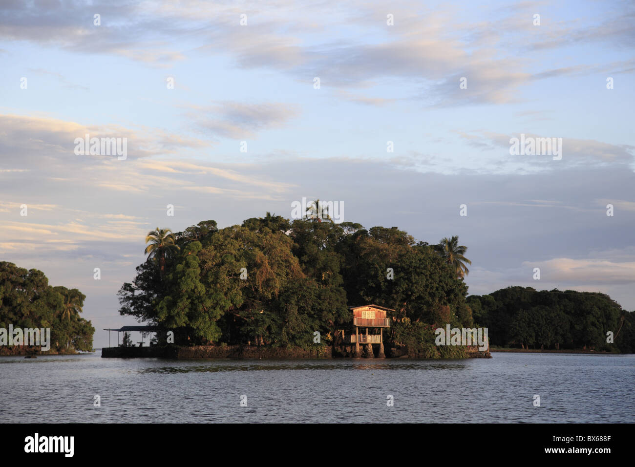 Las Isletas, Archipelago of 365 Islands, Lake Nicaragua, Granada, Nicaragua, Central America Stock Photo