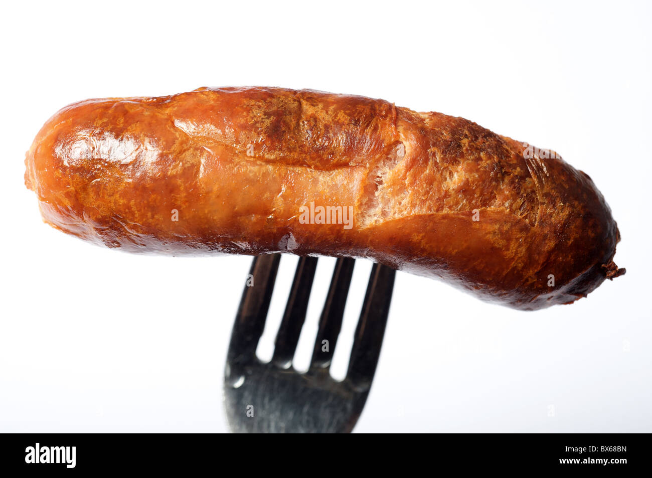 Grilled pork sausage Stock Photo