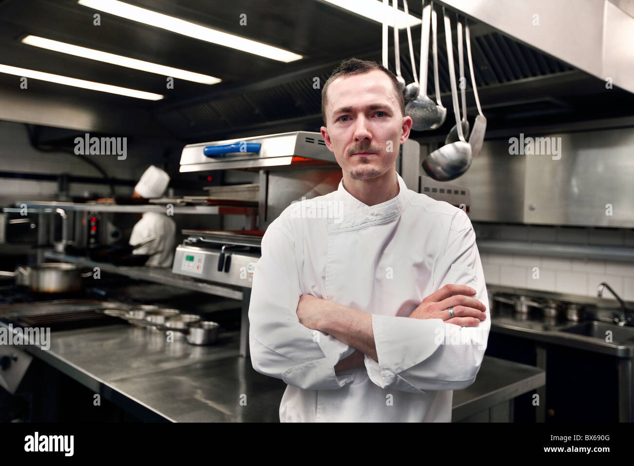 chef, Gwendal le Ruyet, kitchen, CÃ©leste Restaurant, Dancing House