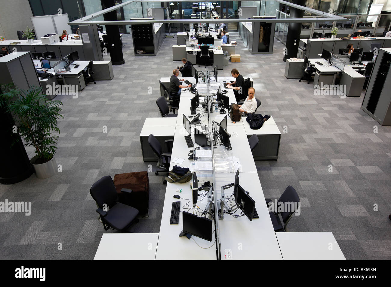 Radio Free Europe/Radio Liberty (RFE/RL), new building, headquarters,  interior, news room Stock Photo - Alamy