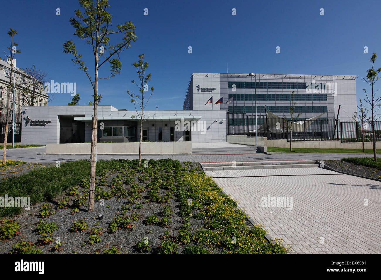 The new bulding of Radio Free Europe/Radio Liberty in Prague on a file  photo from April 21, 2009. (CTK Photo/Josef Horazny Stock Photo - Alamy