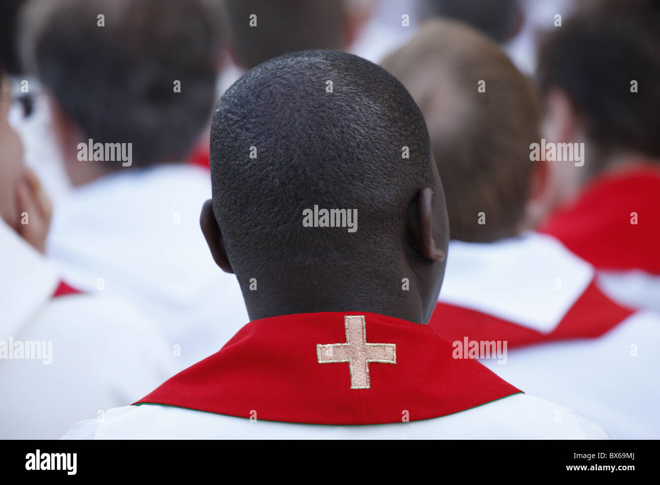 Catholic priests, Paris, France, Europe Stock Photo