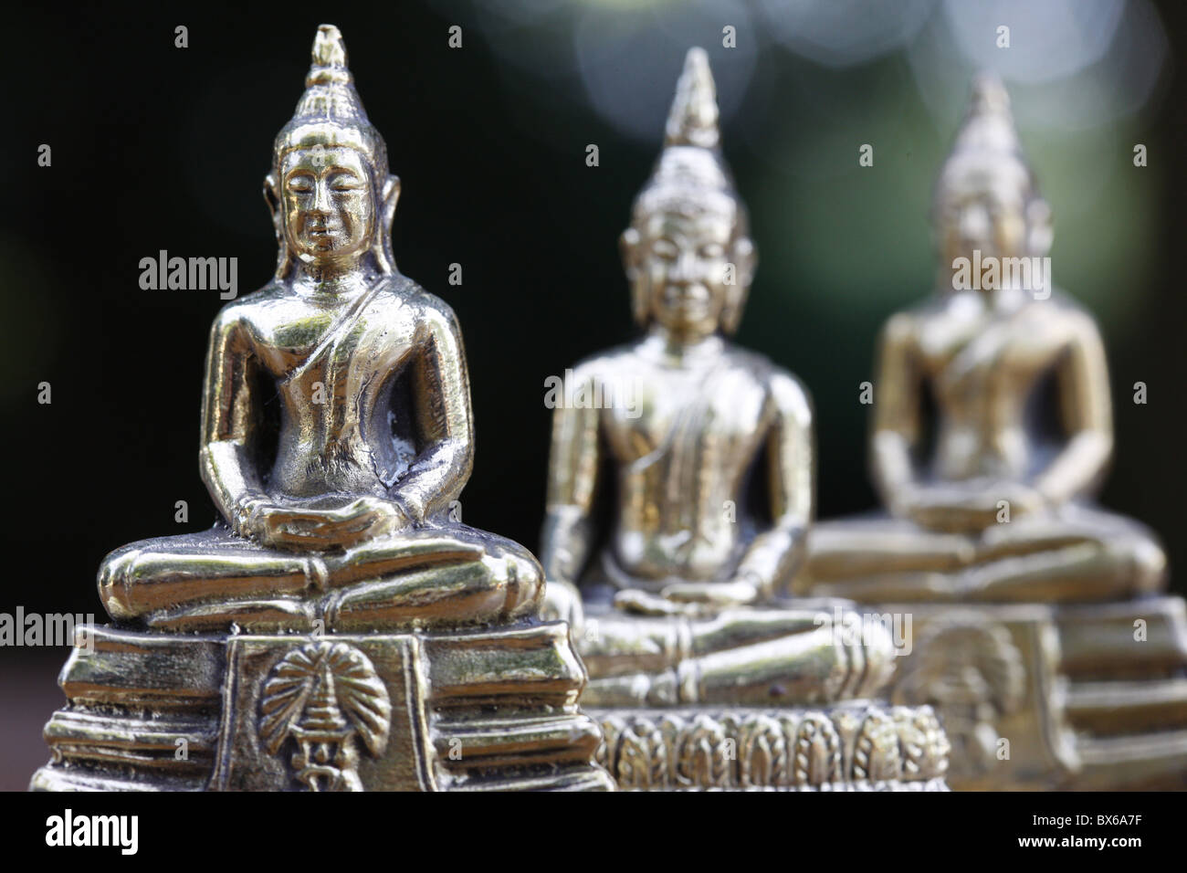 Buddha statues, Paris, France, Europe Stock Photo