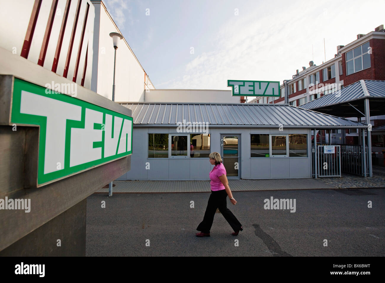 Teva pharmaceutical company quarters in Opava, Czech Republic. (CTK  Photo/Josef Horazny Stock Photo - Alamy