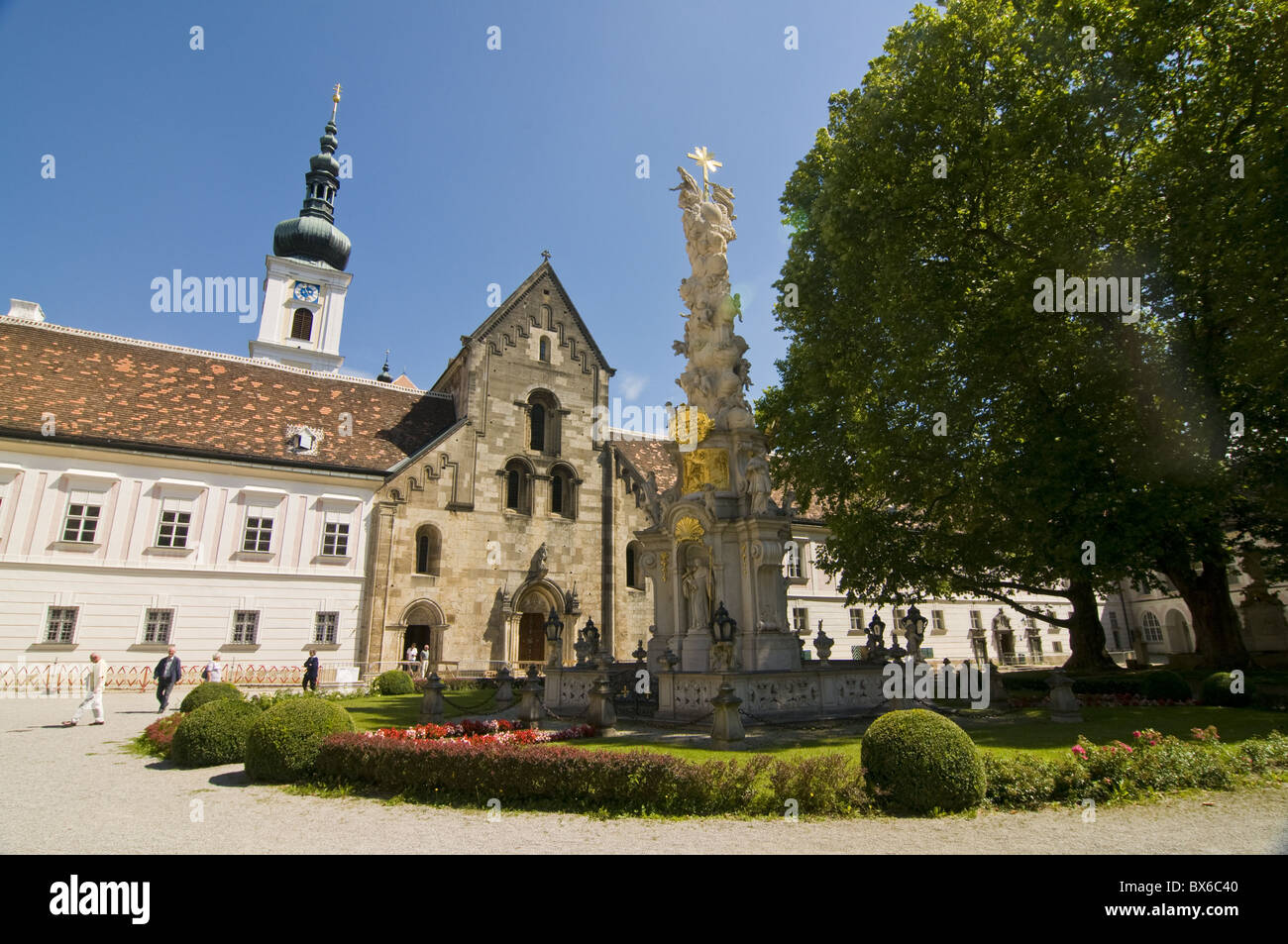 Heiligenkreuz Convent, Heiligenkreuz, Lower Austria, Austria, Europe Stock Photo