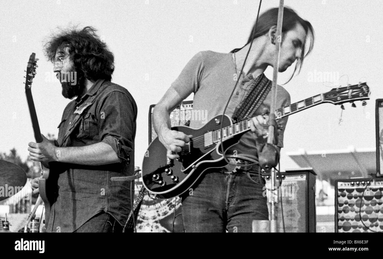 Grateful Dead perform at Joe College Weekend at Duke University, 1971, Stock Photo