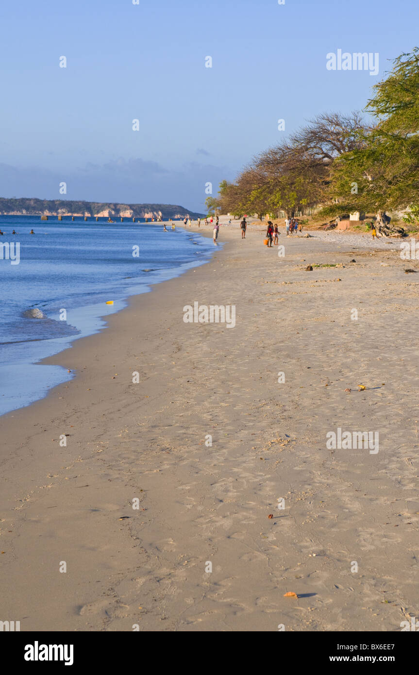 Nice beach near Diego Suarez (Antsiranana), Madagascar, Indian Ocean, Africa Stock Photo