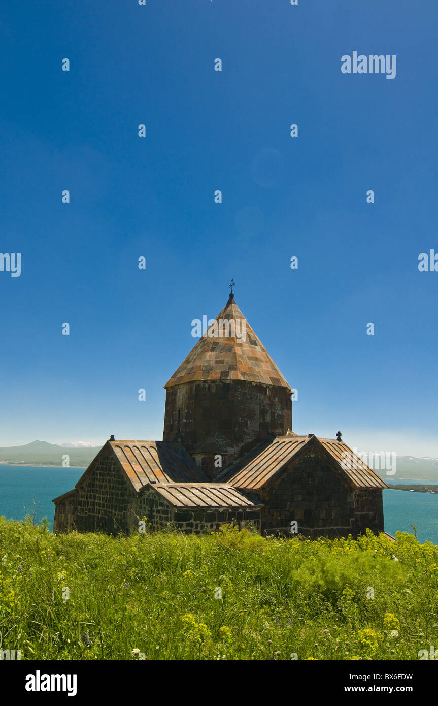 Sevanavank (Sevan Monastery) by Lake Sevan, Armenia, Caucasus, Central Asia, Asia Stock Photo