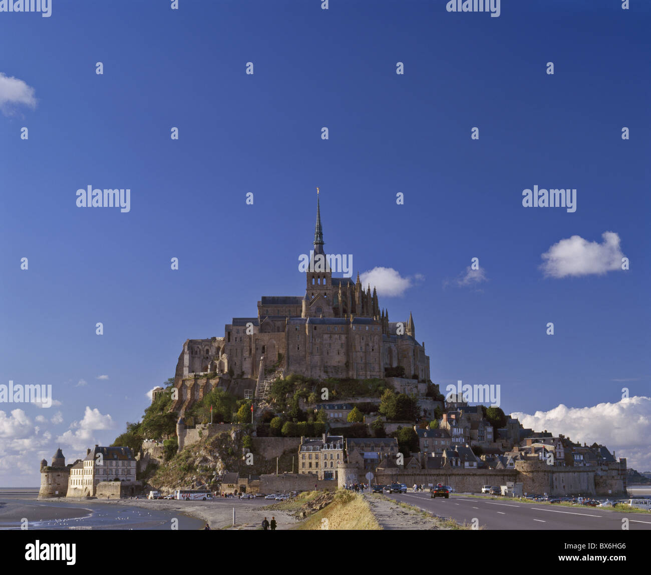 Le Mont St. Michel, built on the island of Mont Tombe, UNESCO World