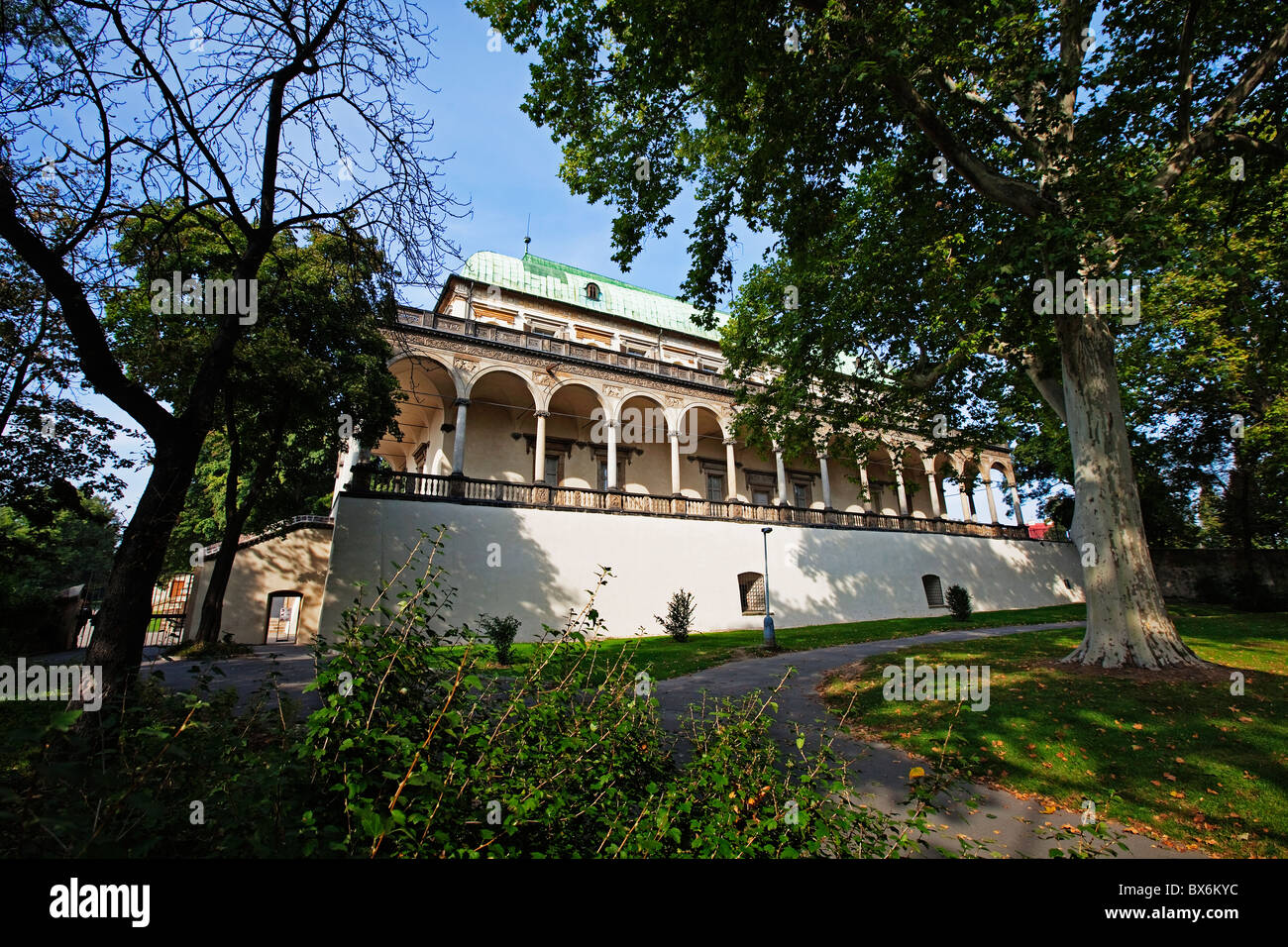 Royal Summer Palace at the Prague Castle Stock Photo Alamy