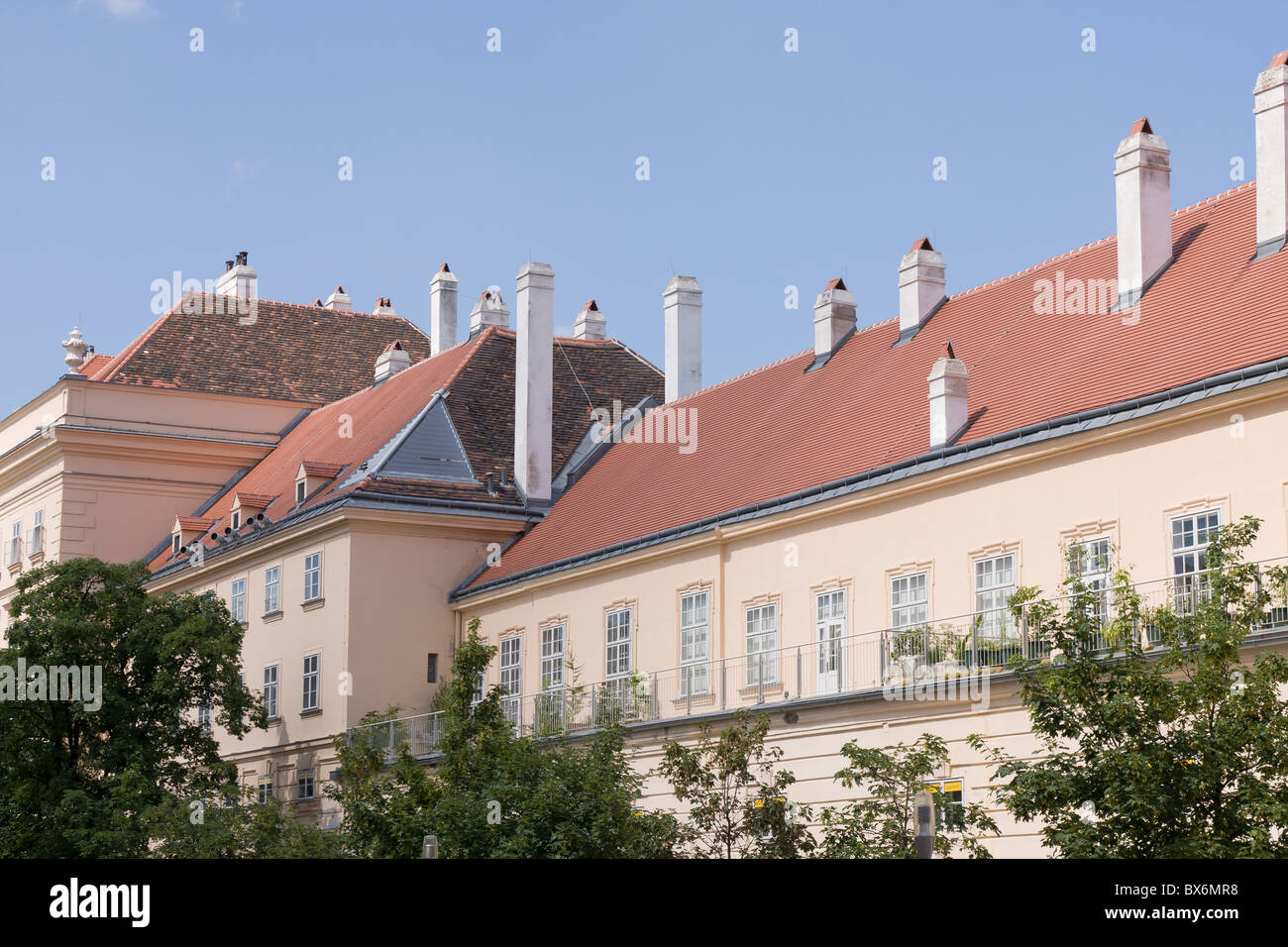 imperial palace in vienna, austria Stock Photo