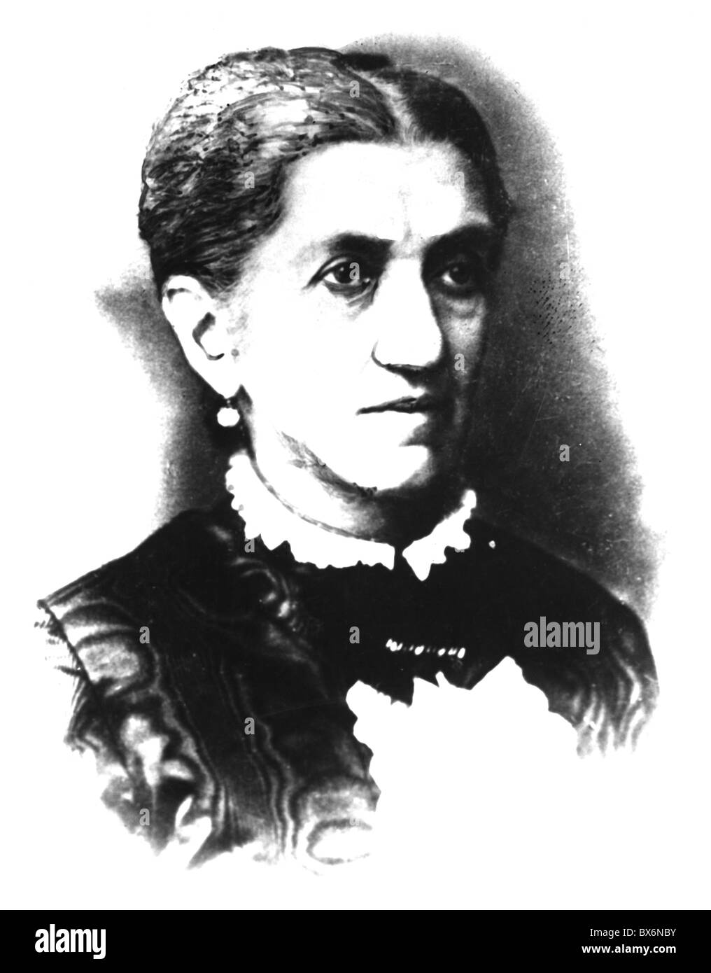 Bismarck, Johanna Frederike von, 11.4.1824 - 27.11.1894, Prussian noblewoman, portrait, circa 1880, Stock Photo