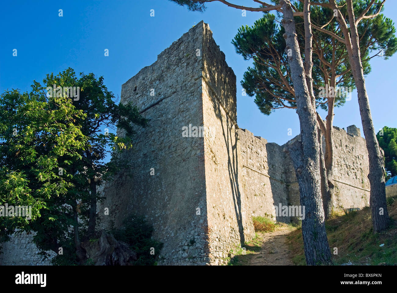Pisana Fortress, Marciana, Isola d'Elba, Elba, Tuscany, Italy, Europe Stock Photo