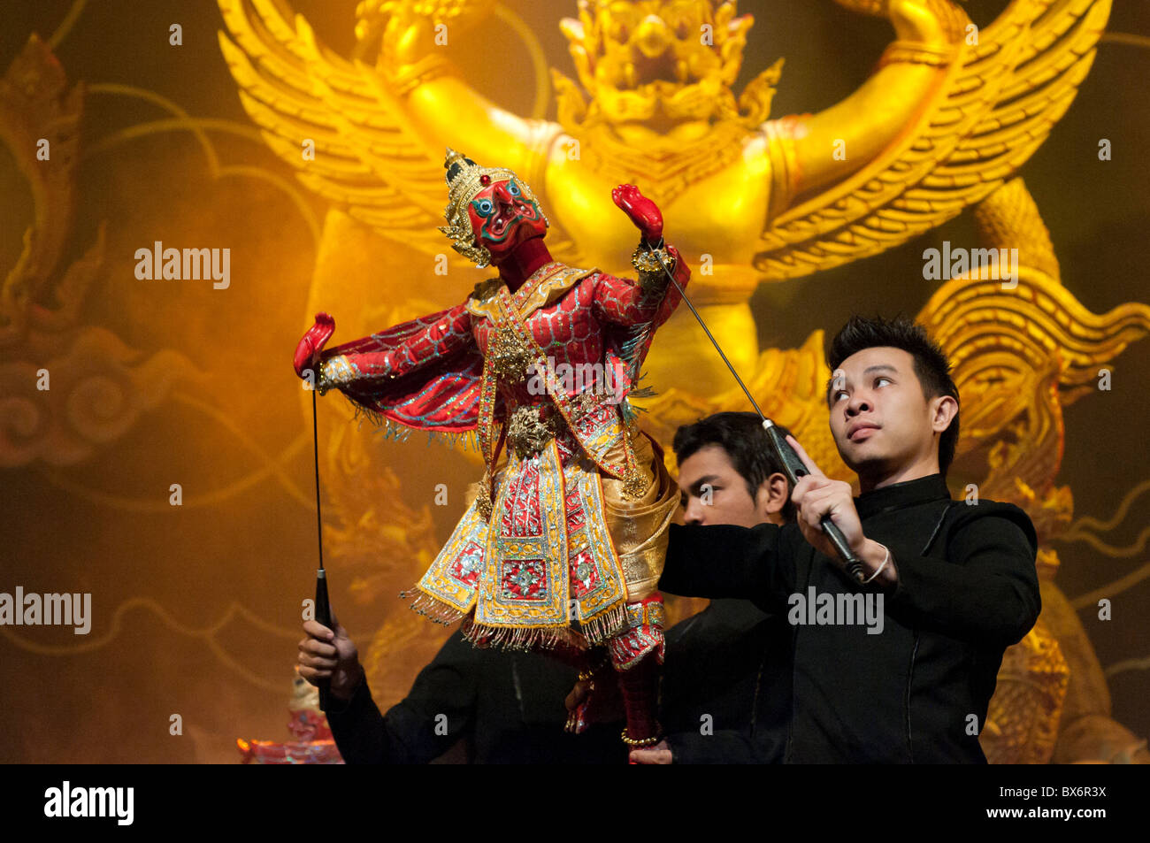 Puppet show, Aksra Theater, Bangkok, Thailand, Southeast Asia, Asia