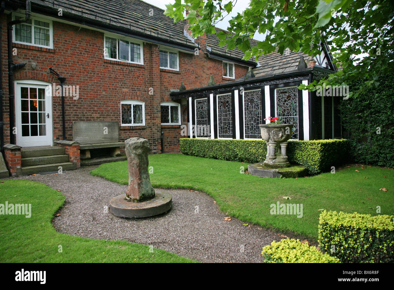 Gawsworth Old Hall, Cheshire, England, UK Stock Photo Alamy