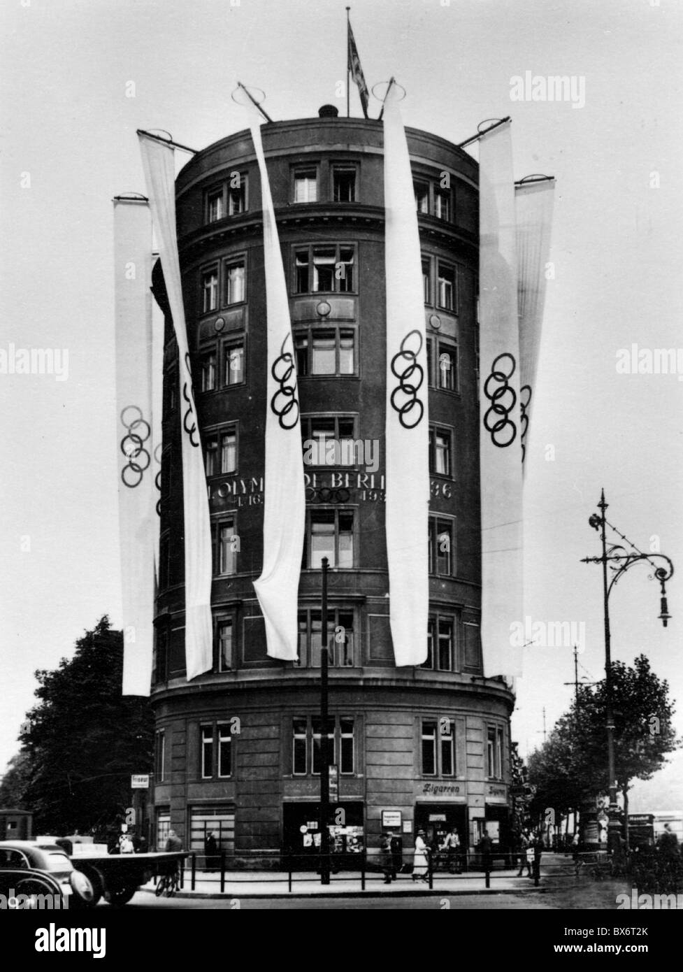 sports, Olympic Games, Berlin 1.- 16.8.1936, Additional-Rights-Clearences-Not Available Stock Photo