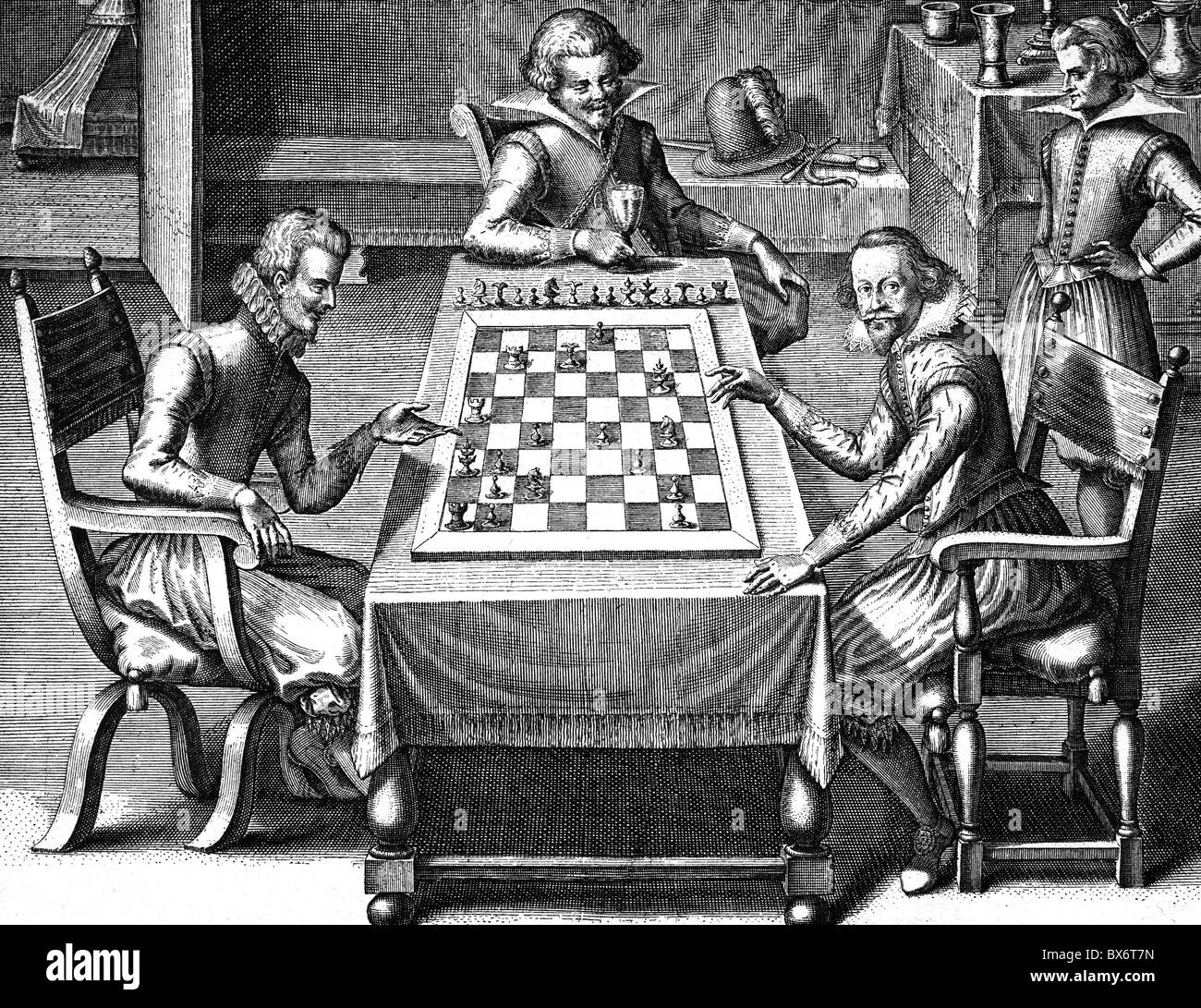 1713. Chess. Le Jeu Des Eschets the Game of Chess 