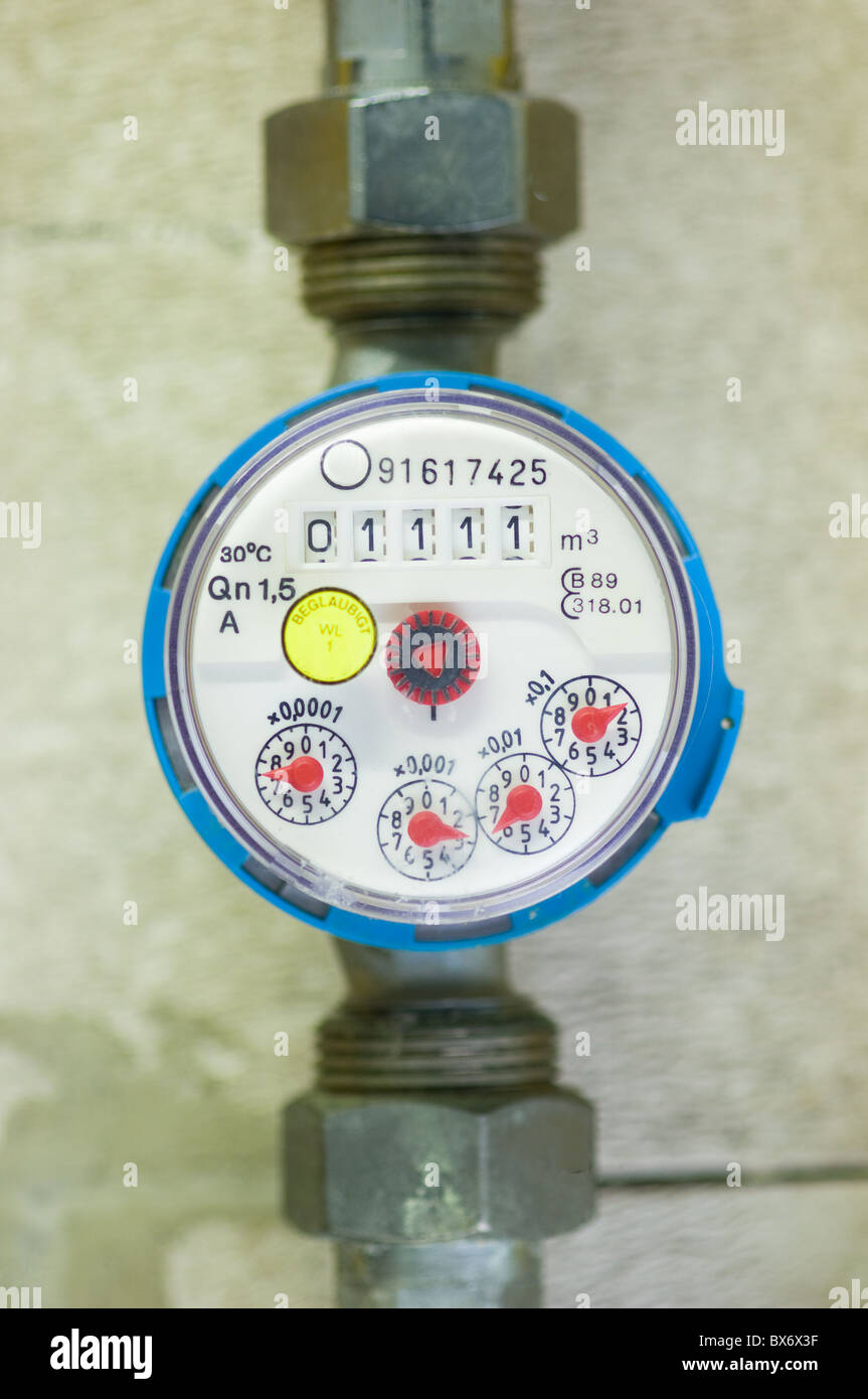 water meter Stock Photo