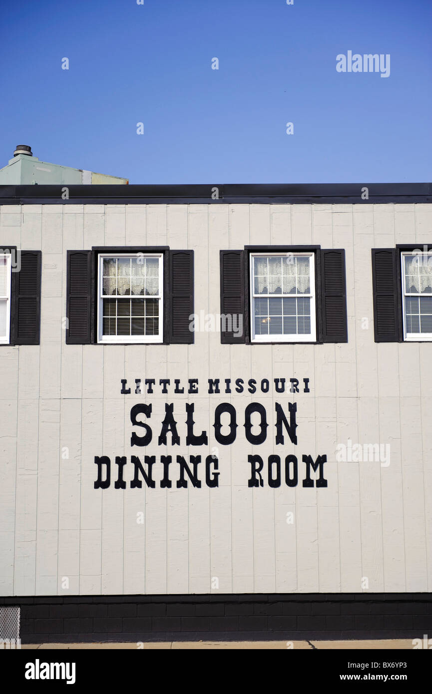 Traditional Restaurant, Medora, North Dakota, USA Stock Photo Alamy