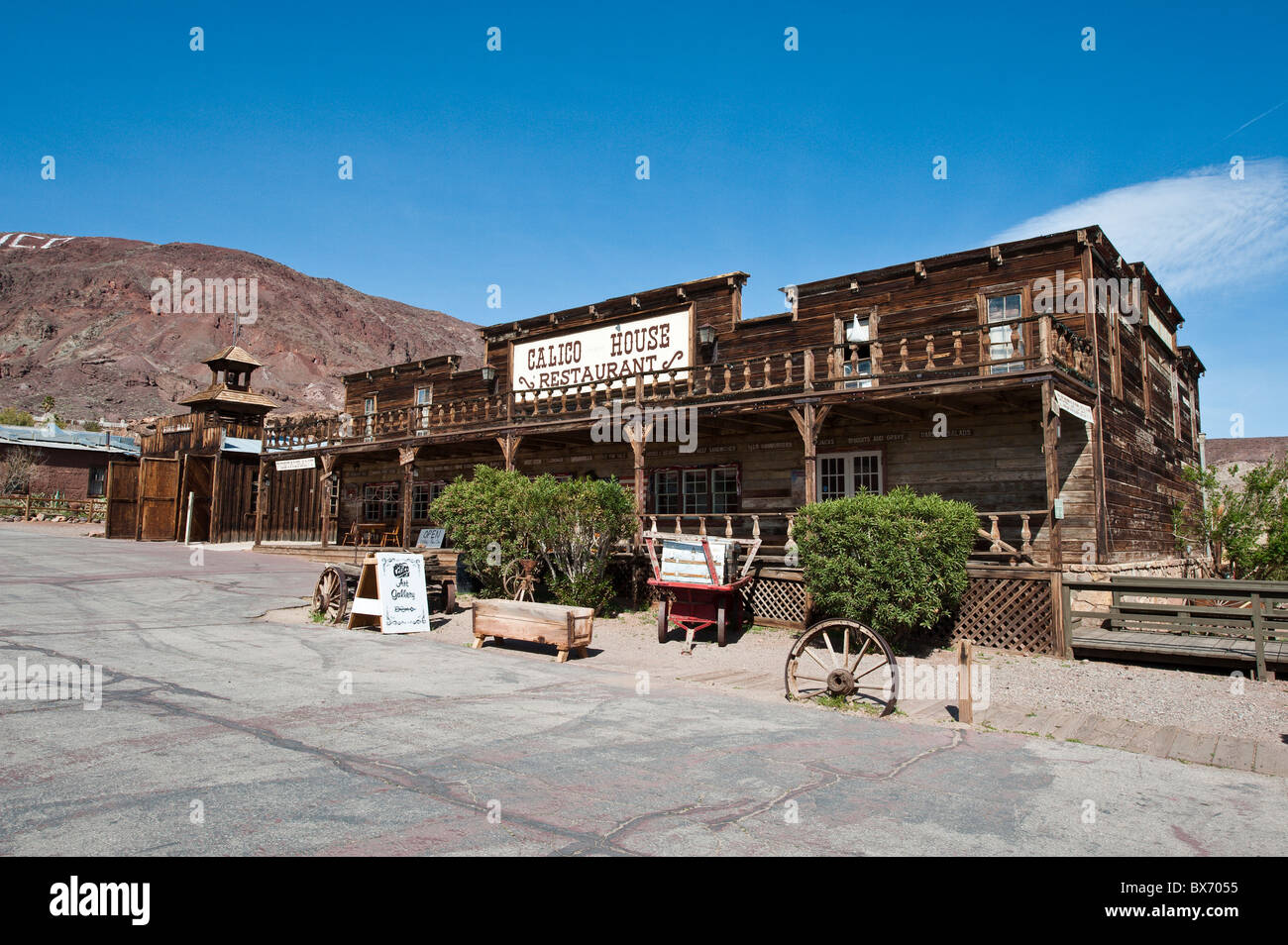 Calico Ghost Town near Barstow, California, United States of America, North America Stock Photo