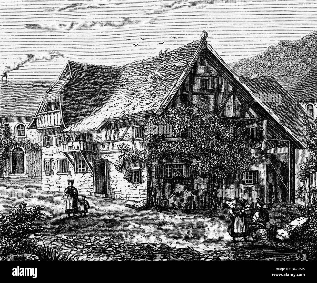 Hebel Johann Peter 10 5 1760 22 9 1826 German Author Writer