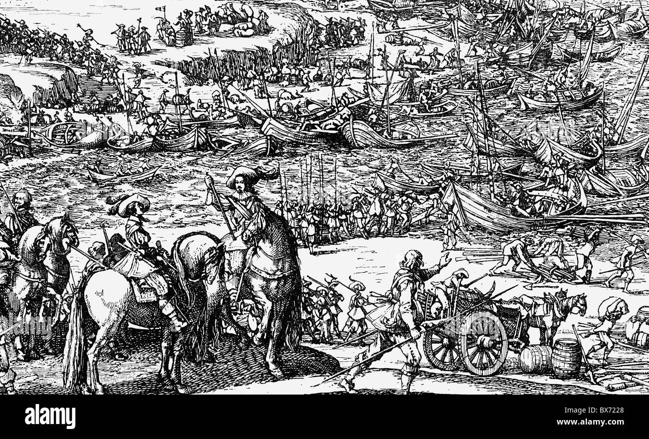 geography /travel, France, Huguenot rebellions, Siege of La Rochelle, 1627 - 1628, Artist's Copyright has not to be cleared Stock Photo
