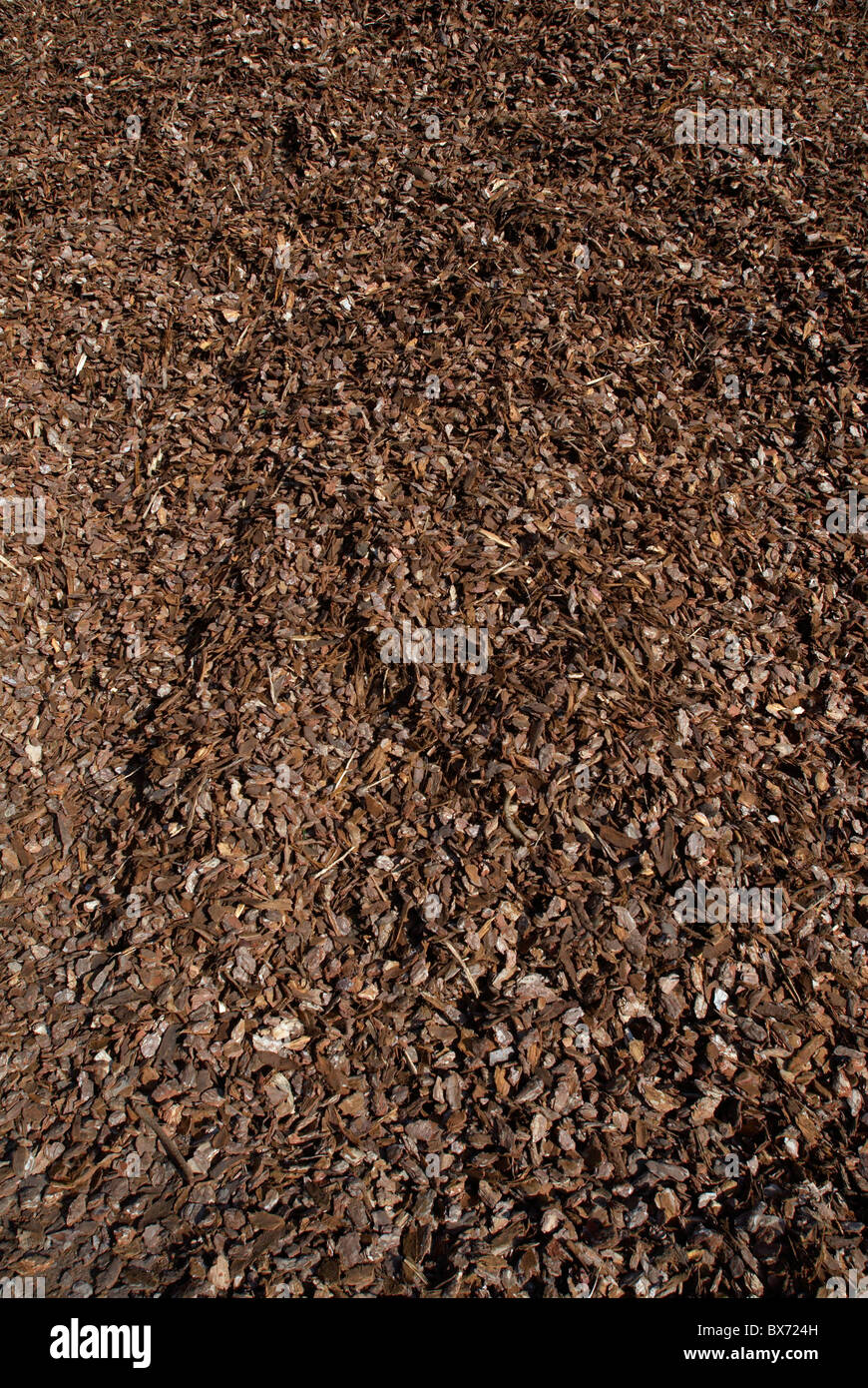 Green Waste Recycling Centre wood chip recycling Stock Photo Alamy