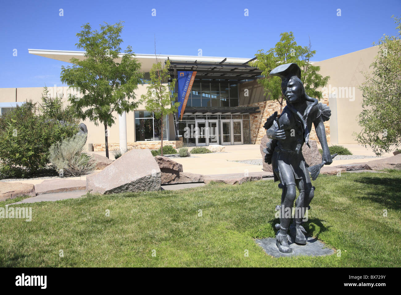 Albuquerque Museum of Art and History, Albuquerque, New Mexico, United States of America, North America Stock Photo