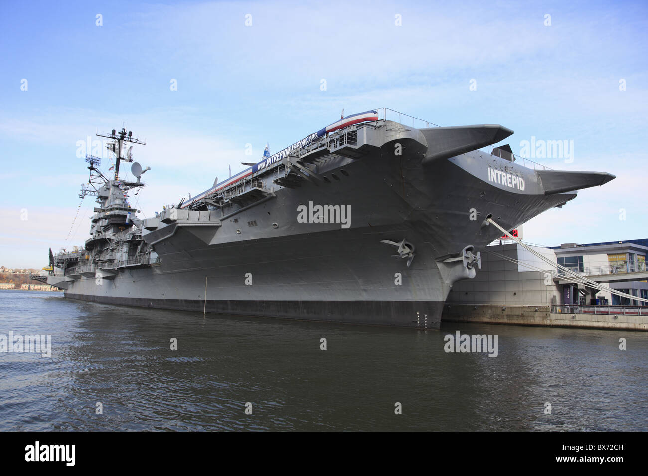 Intrepid Sea, Air and Space Museum, Manhattan, New York City, United States of America, North America Stock Photo