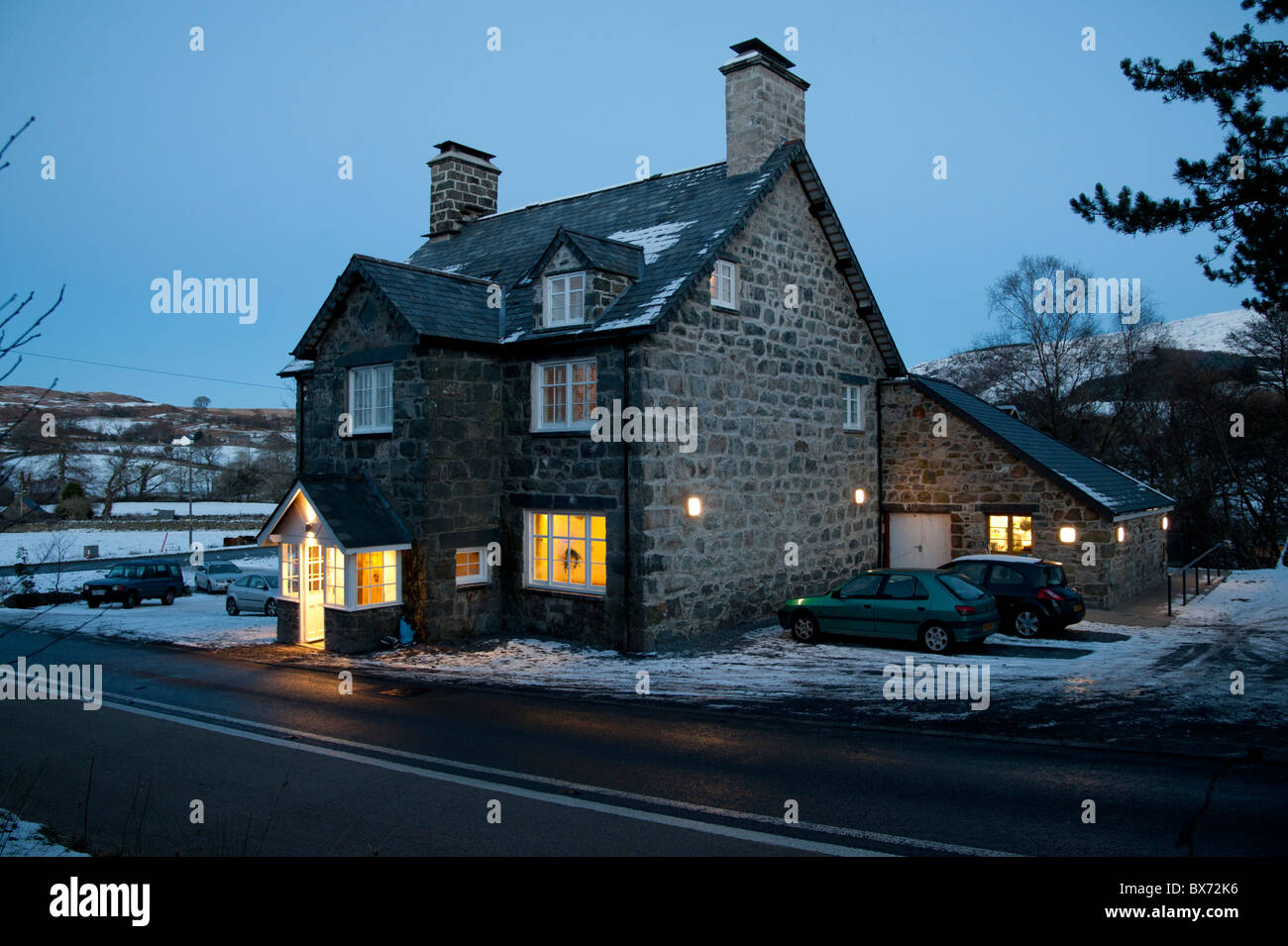The Cross Foxes hotel and restaurant, Brithdir, Dolgellau, Snowdonia