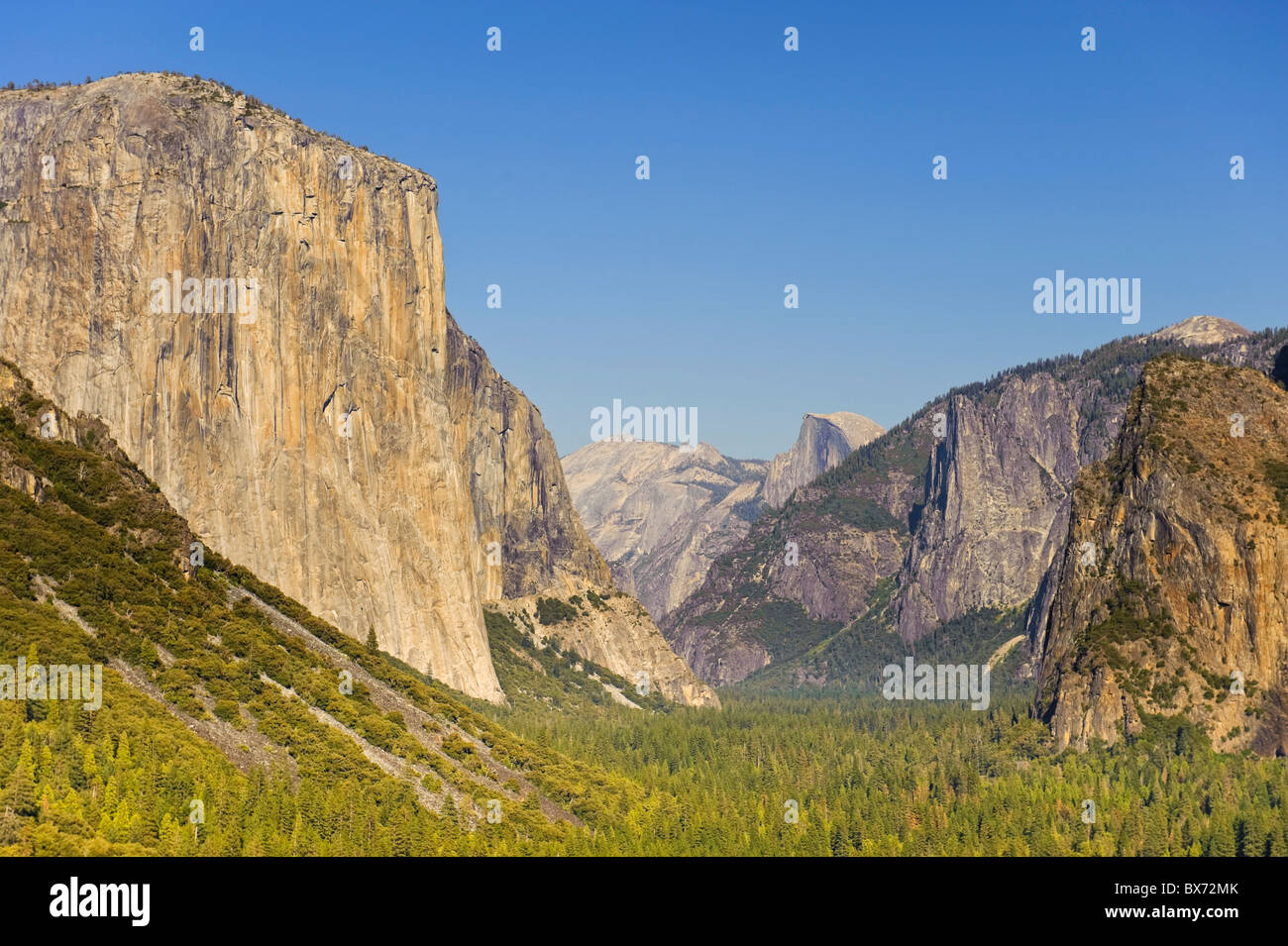 USA, California, Yosemite National Park, Yosemite Valley, Tunnel View Stock Photo Alamy