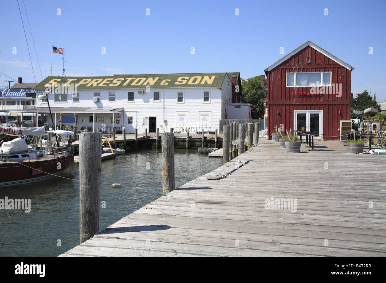 Harbor, Shelter Island Sound, Greenport, Long Island, North Fork, New