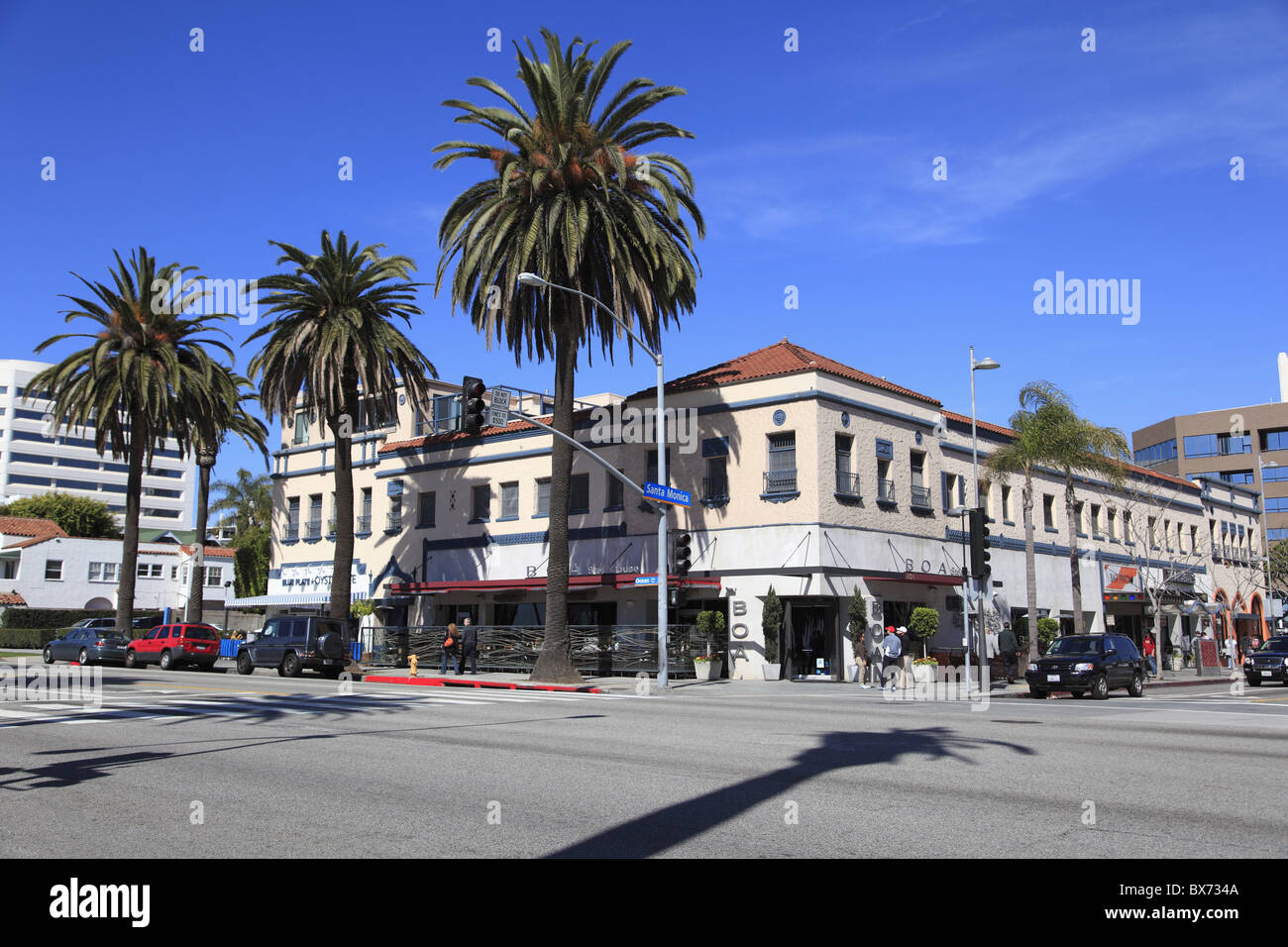 Ocean Avenue, Santa Monica, Los Angeles, California, United States of ...