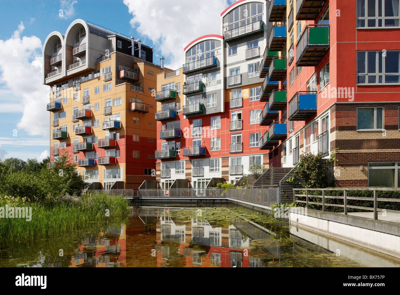 Apartments at the Greenwich Millennium Village SouthEast London UK