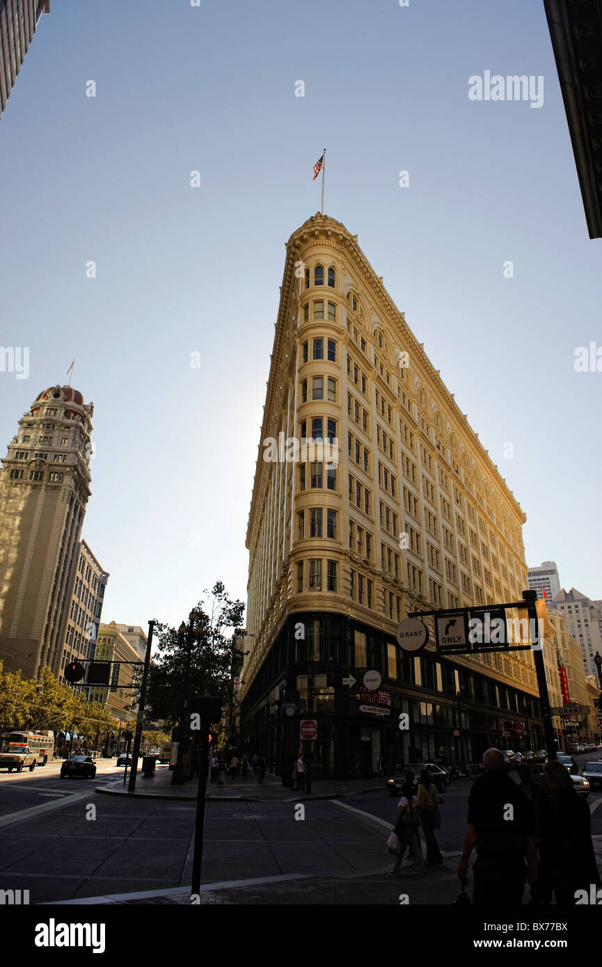 Usa, California, San Francisco, Downtown , Market Street Stock Photo