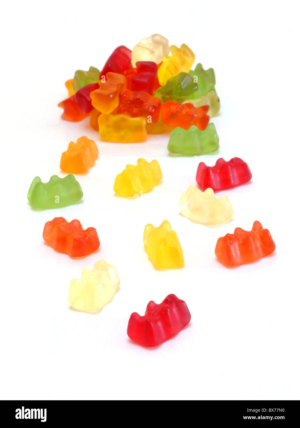 Gummibärchen / Gummy bears Stock Photo