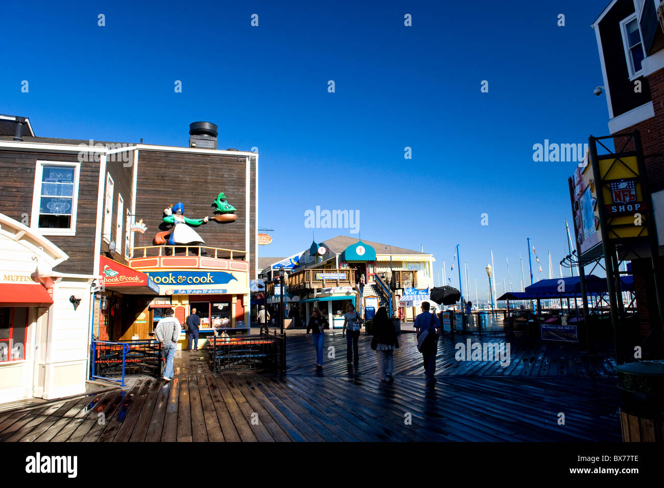 A Morning at Fisherman's Wharf and Pier 39 in San Francisco, USA