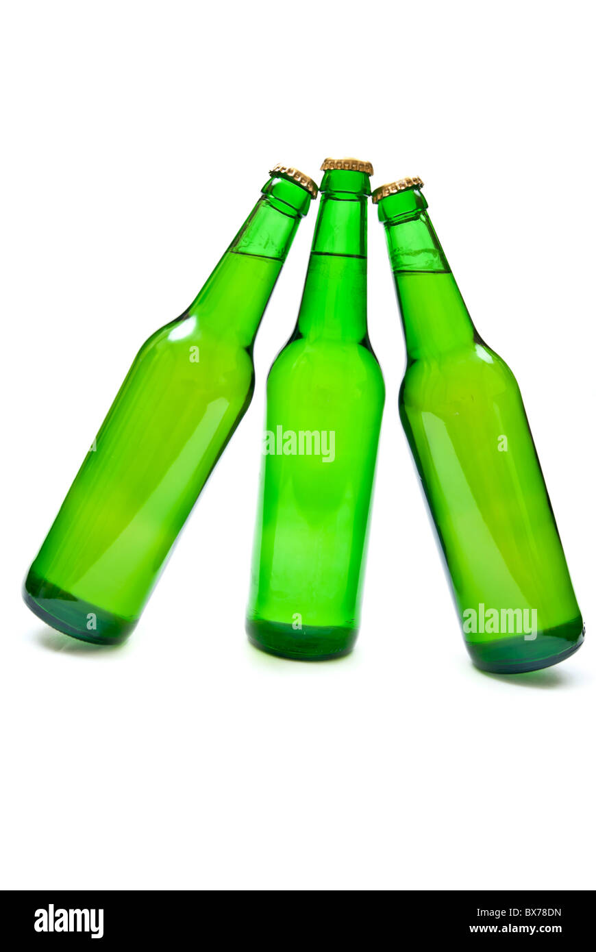 green glass bottles Stock Photo Alamy