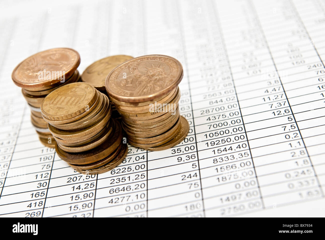 Stock market results Cut Out Stock Images & Pictures - Alamy