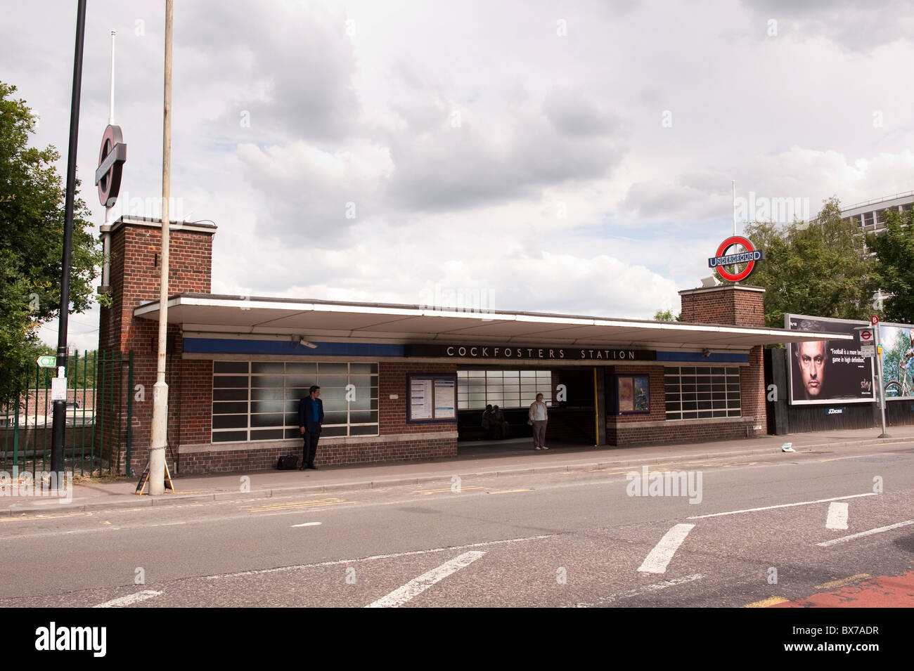 Cockfosters Underground Station London Stock Photo - Alamy