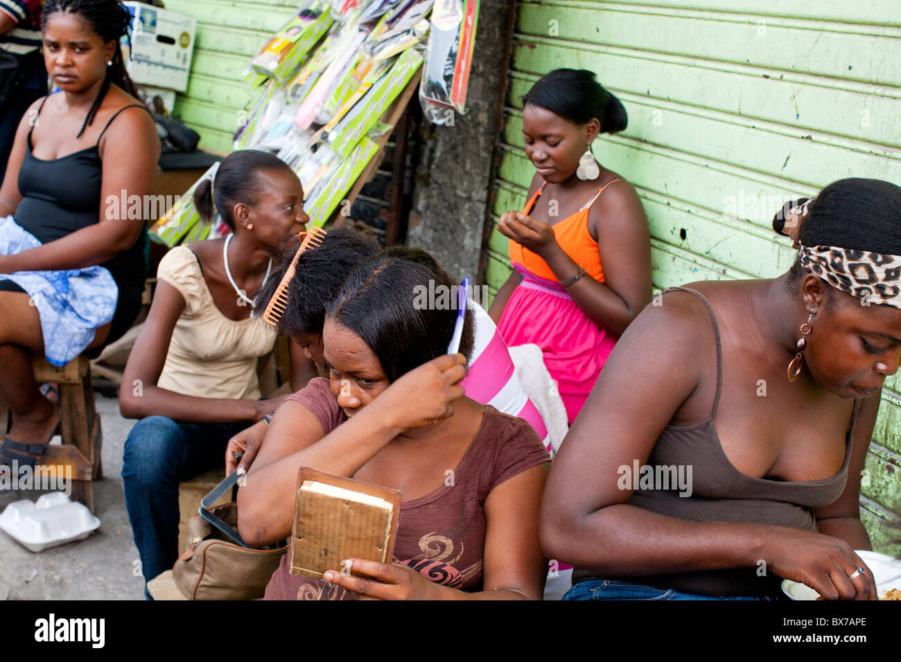 Frau aus Port-au-Prince