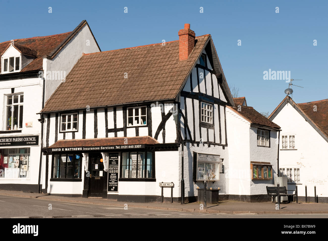 Tudor Style Shop Alvechurch UK Stock Photo