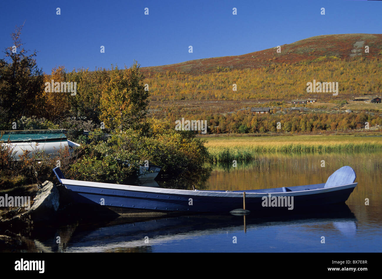 Autumn, Dovrefjell, Norway, silent water, Stock Photo