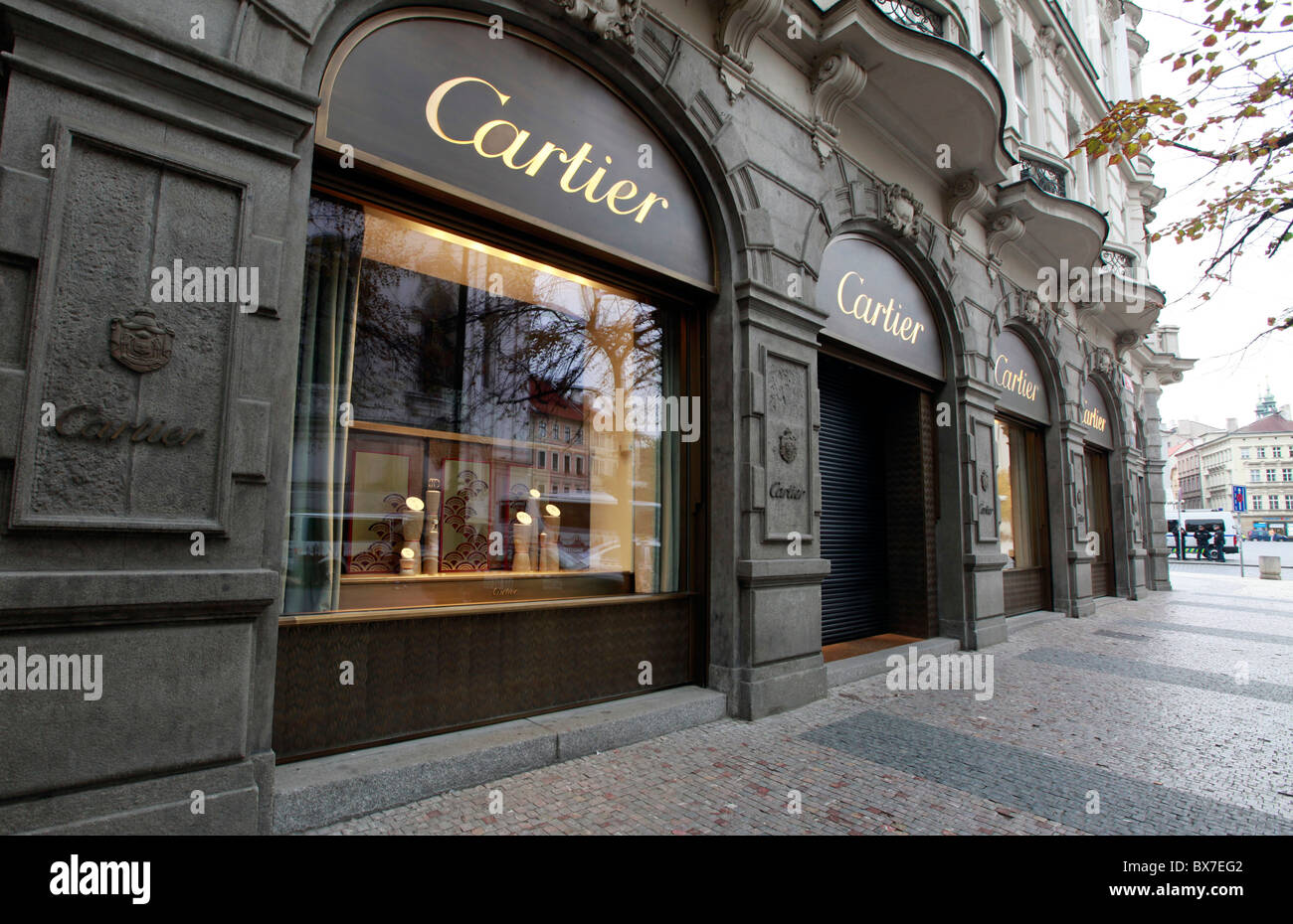 Cartier, Prague Stock Photo - Alamy