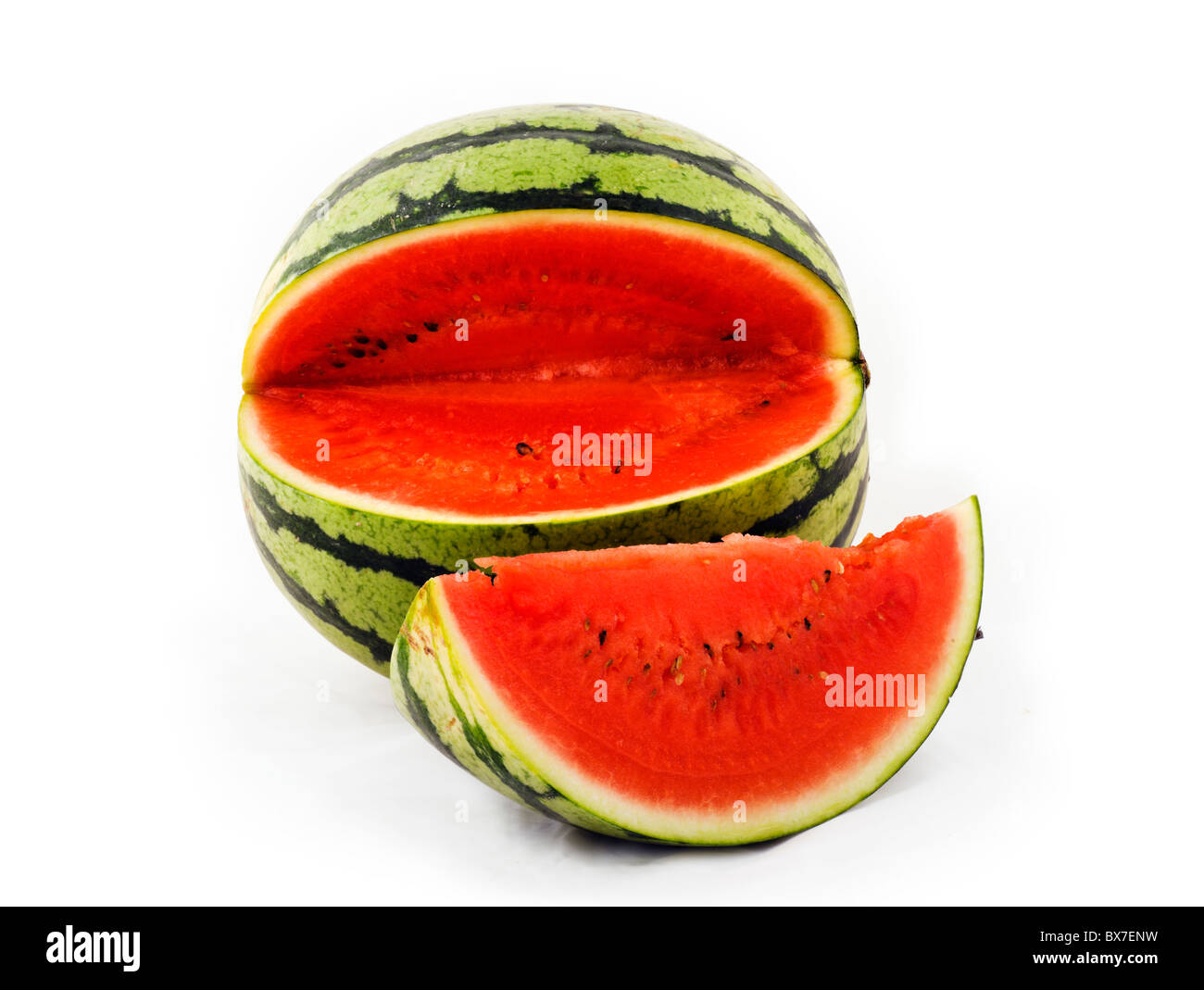 Watermelon (Citrullus Lanatus) Stock Photo