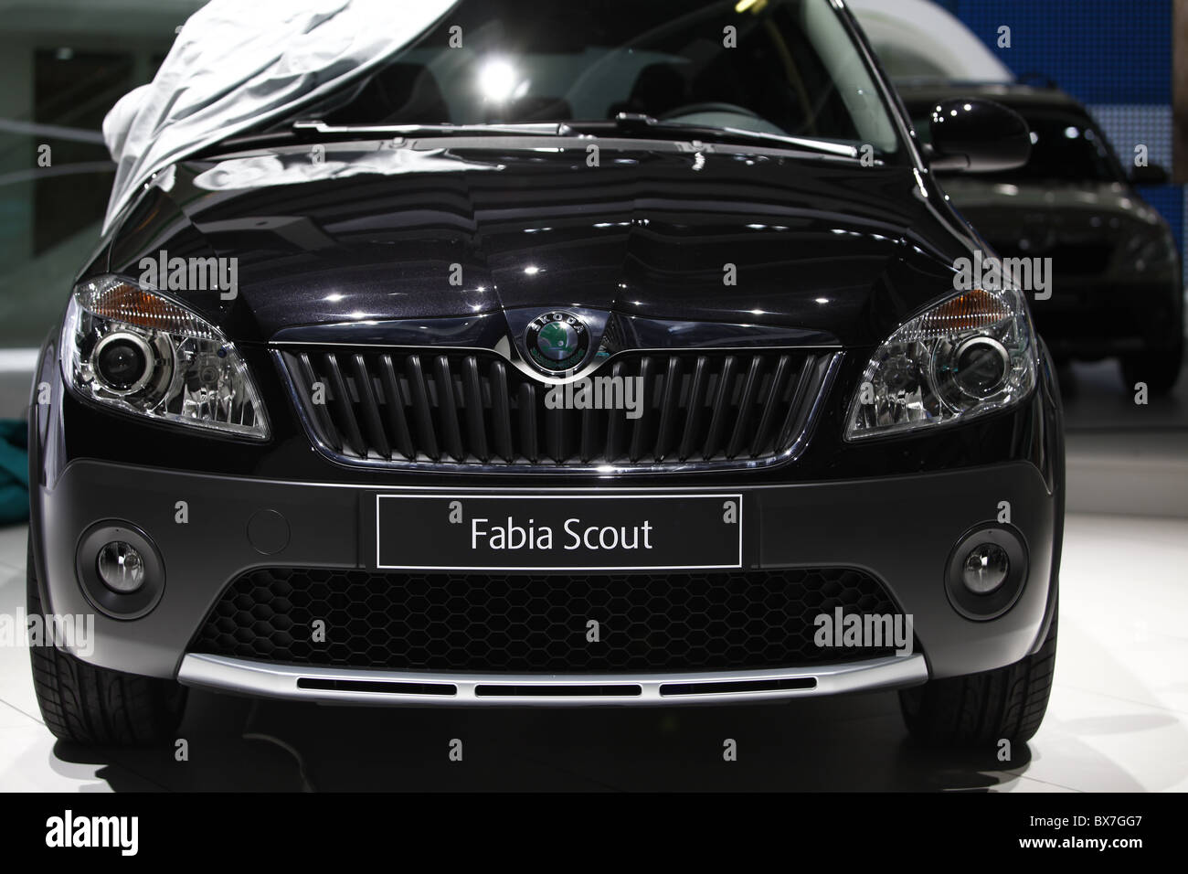 2011 Skoda Roomster Scout Stock Photo - Alamy