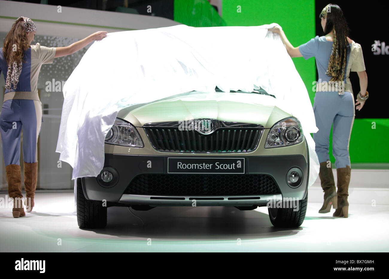 2011 Skoda Roomster Scout Stock Photo - Alamy