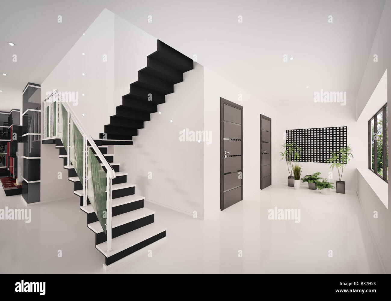 Modern cheap entrance hall