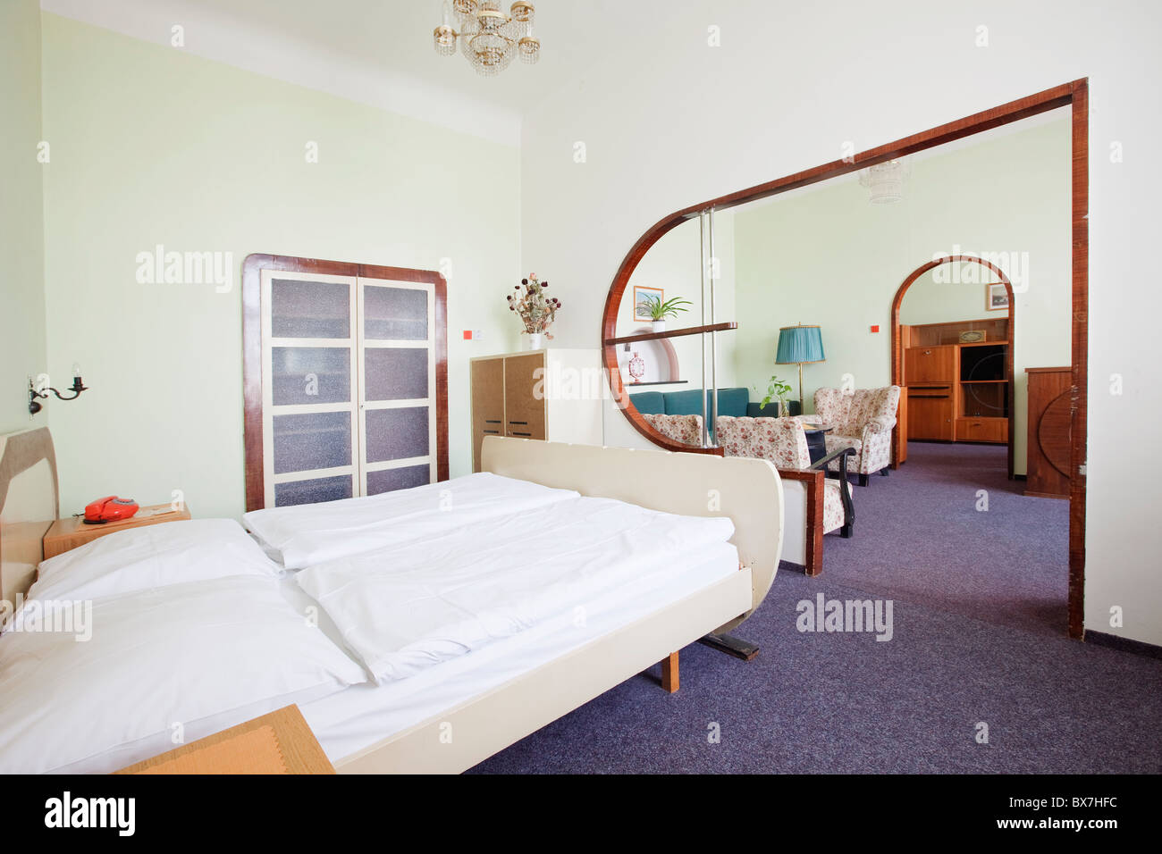 Hotel Evropa, Prague, interior Stock Photo - Alamy